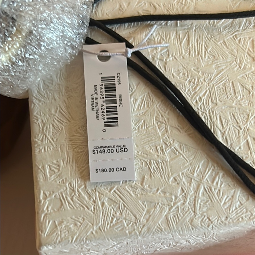 COACH Collectible Bear Bag Charm in Signature Canvas with Dust Bag NWT! - Picture 2 of 9